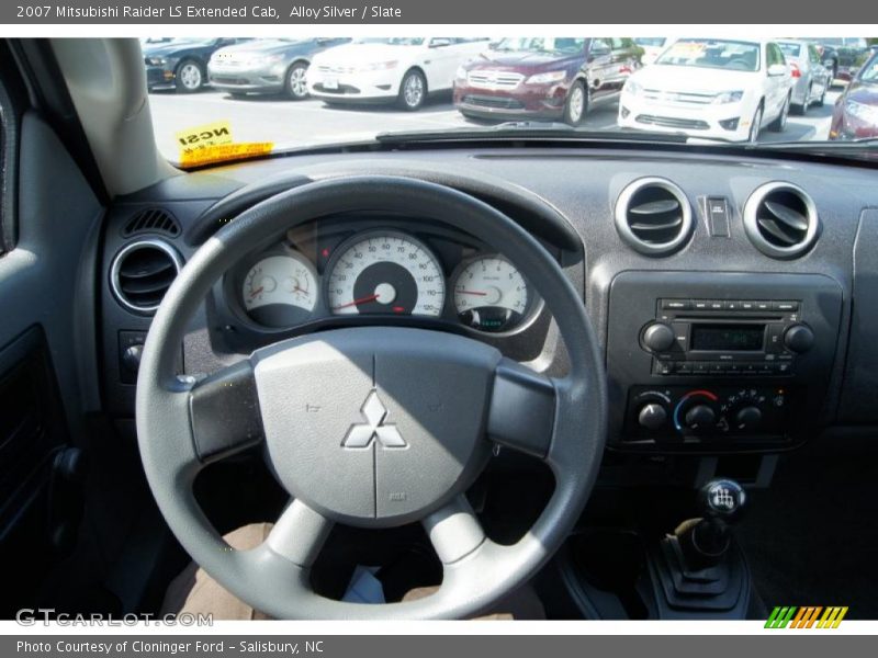 Alloy Silver / Slate 2007 Mitsubishi Raider LS Extended Cab