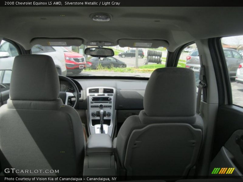 Silverstone Metallic / Light Gray 2008 Chevrolet Equinox LS AWD