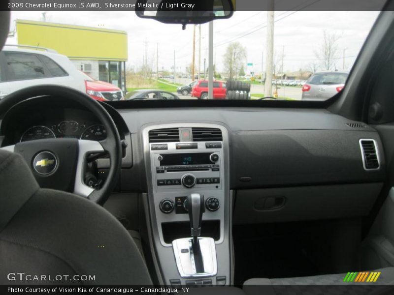 Silverstone Metallic / Light Gray 2008 Chevrolet Equinox LS AWD