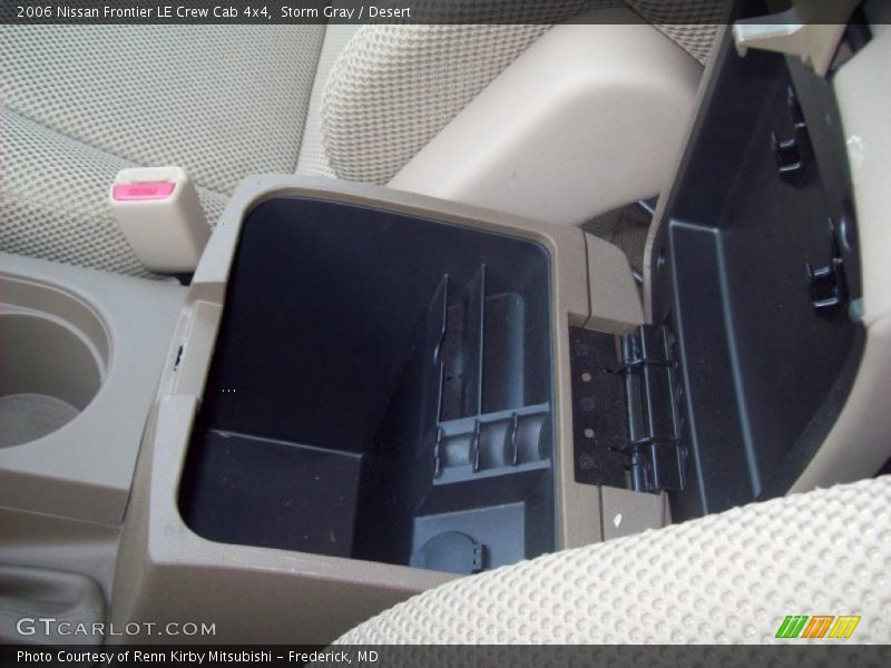 Storm Gray / Desert 2006 Nissan Frontier LE Crew Cab 4x4