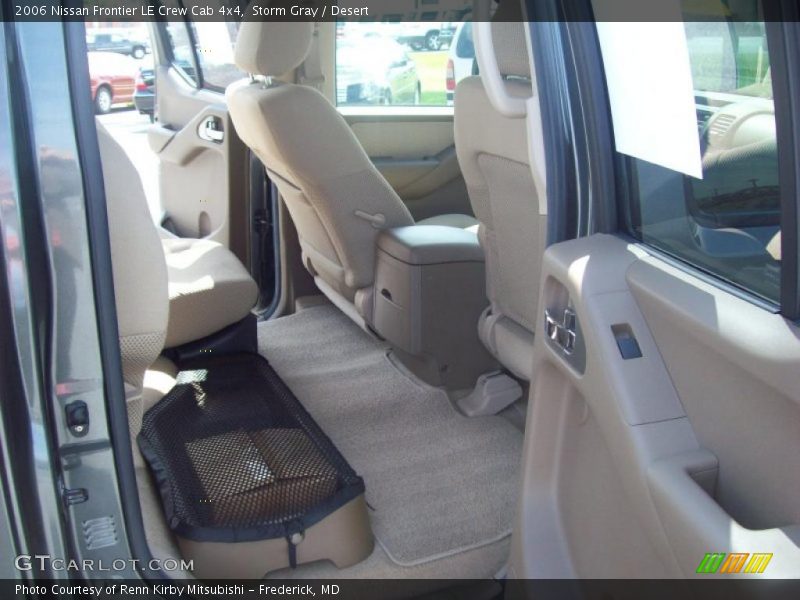 Storm Gray / Desert 2006 Nissan Frontier LE Crew Cab 4x4