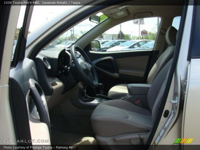 Savannah Metallic / Taupe 2008 Toyota RAV4 4WD