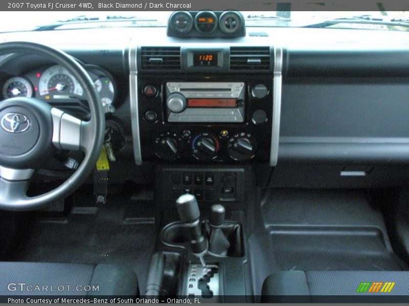 Black Diamond / Dark Charcoal 2007 Toyota FJ Cruiser 4WD