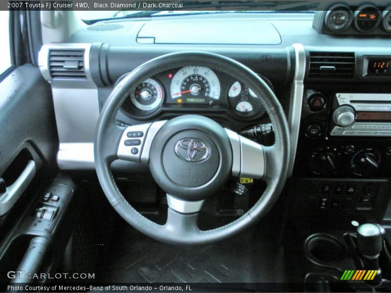 Black Diamond / Dark Charcoal 2007 Toyota FJ Cruiser 4WD