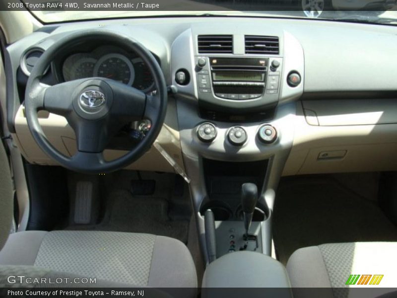 Savannah Metallic / Taupe 2008 Toyota RAV4 4WD
