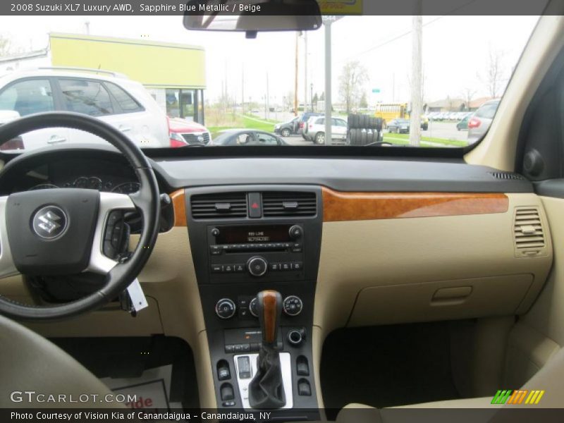 Sapphire Blue Metallic / Beige 2008 Suzuki XL7 Luxury AWD