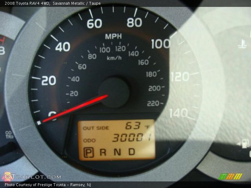 Savannah Metallic / Taupe 2008 Toyota RAV4 4WD