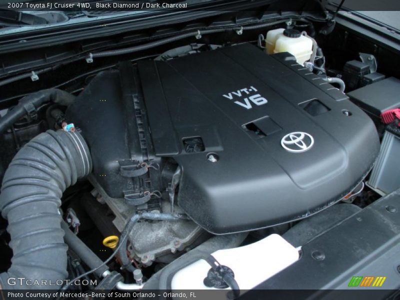 Black Diamond / Dark Charcoal 2007 Toyota FJ Cruiser 4WD