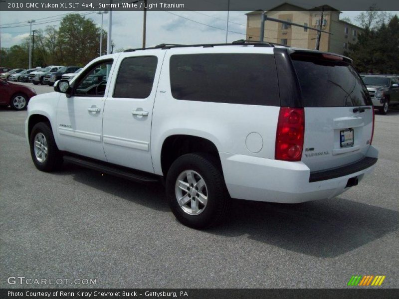 Summit White / Light Titanium 2010 GMC Yukon XL SLT 4x4
