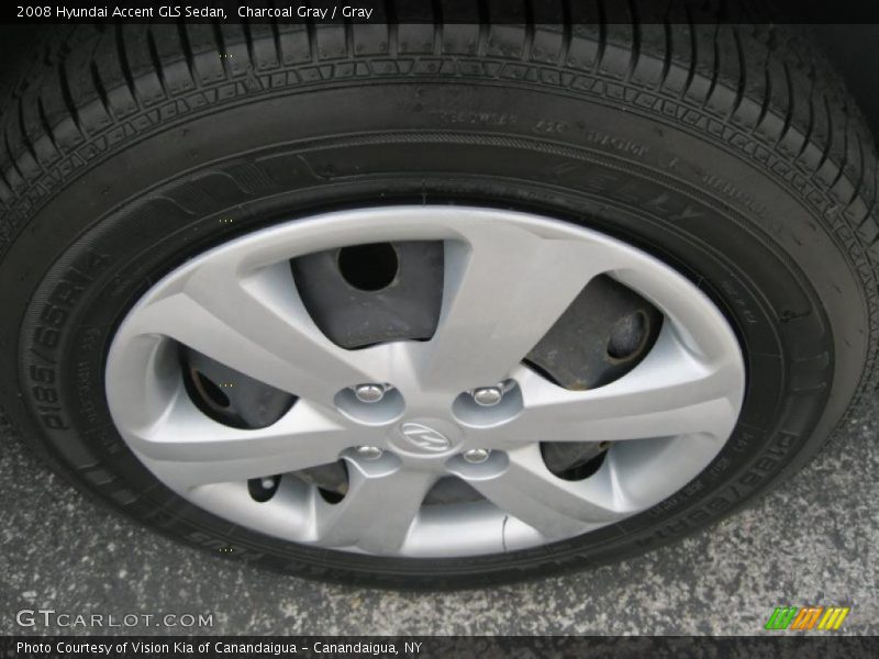 Charcoal Gray / Gray 2008 Hyundai Accent GLS Sedan