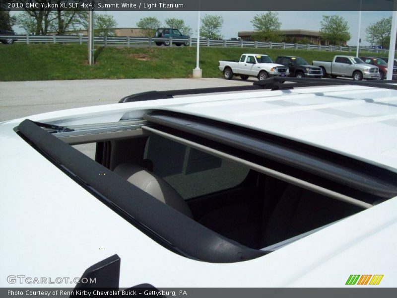 Summit White / Light Titanium 2010 GMC Yukon XL SLT 4x4