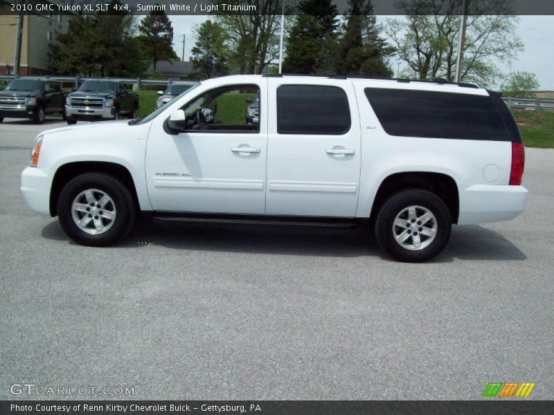 Summit White / Light Titanium 2010 GMC Yukon XL SLT 4x4
