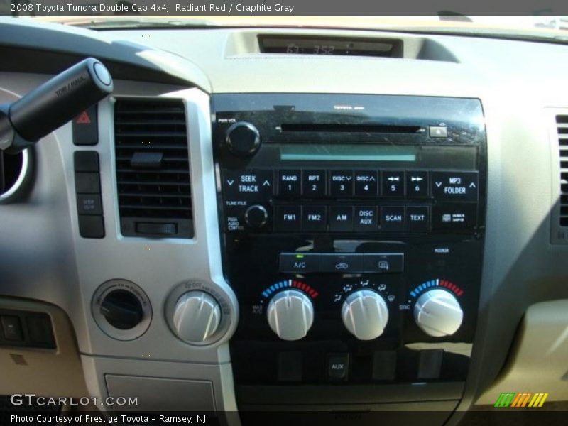 Radiant Red / Graphite Gray 2008 Toyota Tundra Double Cab 4x4