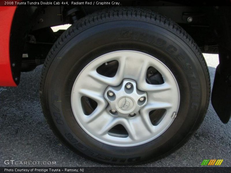 Radiant Red / Graphite Gray 2008 Toyota Tundra Double Cab 4x4