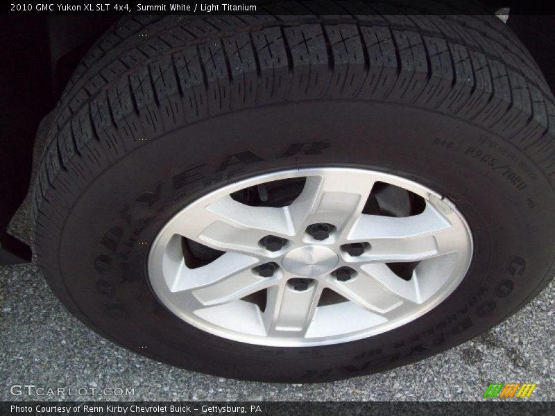 Summit White / Light Titanium 2010 GMC Yukon XL SLT 4x4