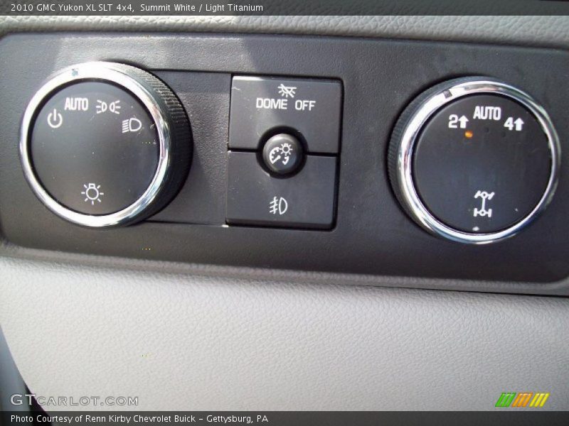 Summit White / Light Titanium 2010 GMC Yukon XL SLT 4x4