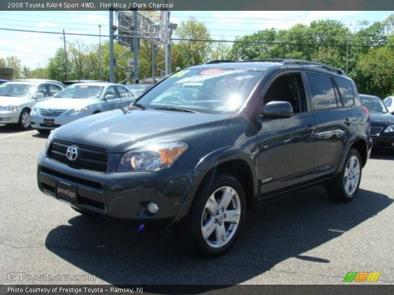 Flint Mica / Dark Charcoal 2008 Toyota RAV4 Sport 4WD