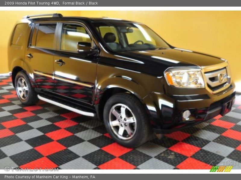 Formal Black / Black 2009 Honda Pilot Touring 4WD