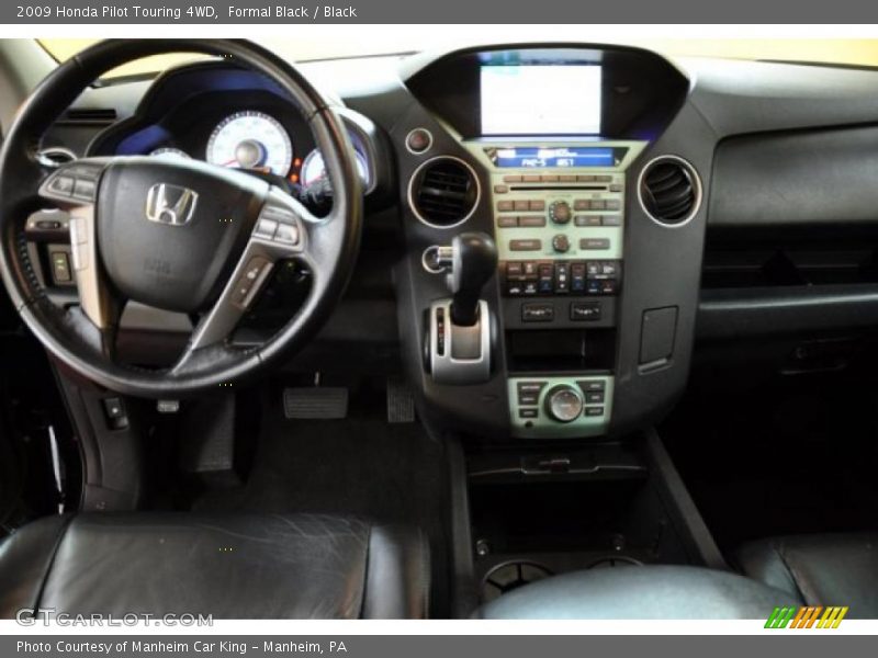 Formal Black / Black 2009 Honda Pilot Touring 4WD