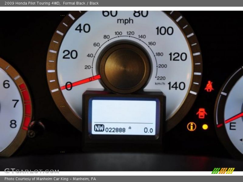 Formal Black / Black 2009 Honda Pilot Touring 4WD