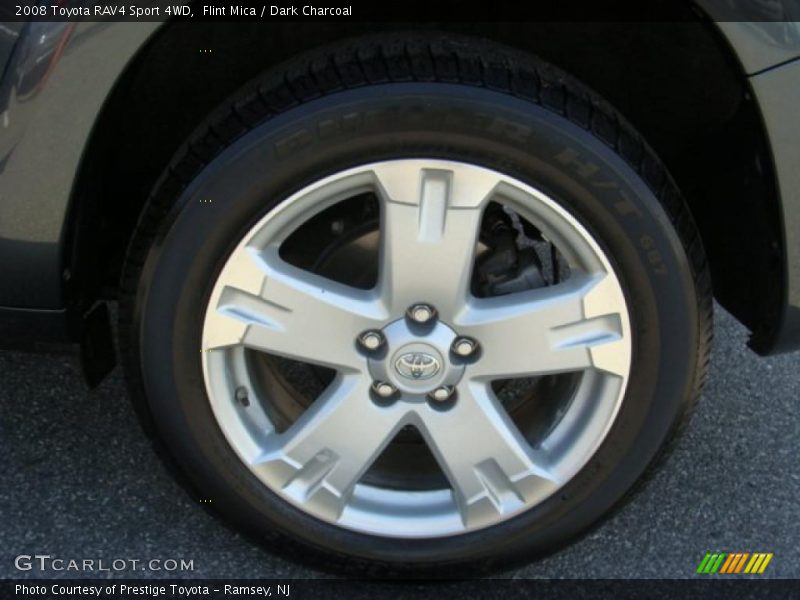 Flint Mica / Dark Charcoal 2008 Toyota RAV4 Sport 4WD