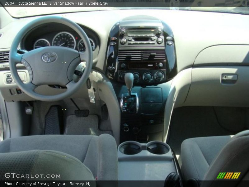Silver Shadow Pearl / Stone Gray 2004 Toyota Sienna LE