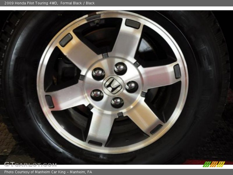 Formal Black / Black 2009 Honda Pilot Touring 4WD