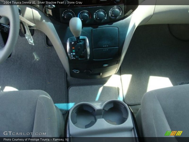 Silver Shadow Pearl / Stone Gray 2004 Toyota Sienna LE