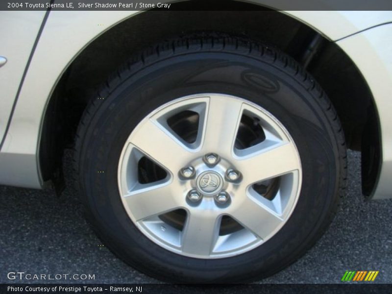Silver Shadow Pearl / Stone Gray 2004 Toyota Sienna LE