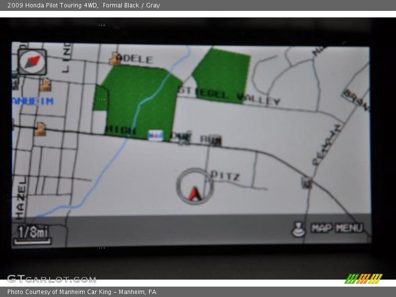 Formal Black / Gray 2009 Honda Pilot Touring 4WD