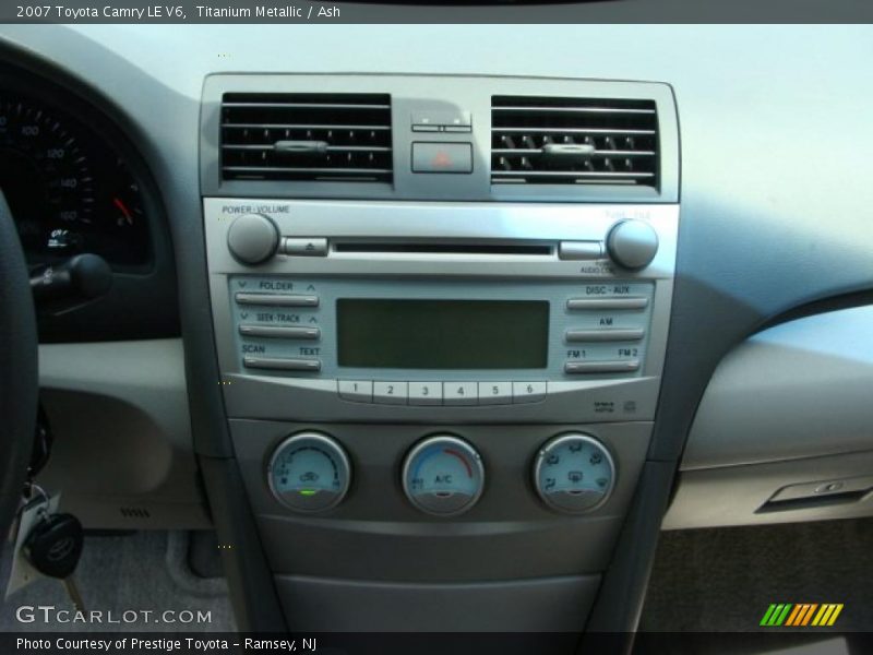 Titanium Metallic / Ash 2007 Toyota Camry LE V6