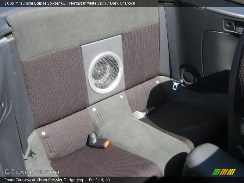 Northstar White Satin / Dark Charcoal 2009 Mitsubishi Eclipse Spyder GS