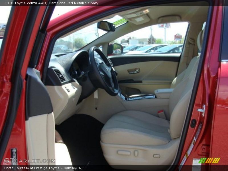 Barcelona Red Metallic / Ivory 2010 Toyota Venza AWD