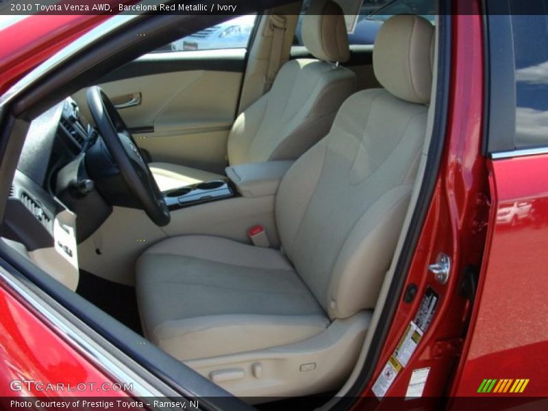 Barcelona Red Metallic / Ivory 2010 Toyota Venza AWD