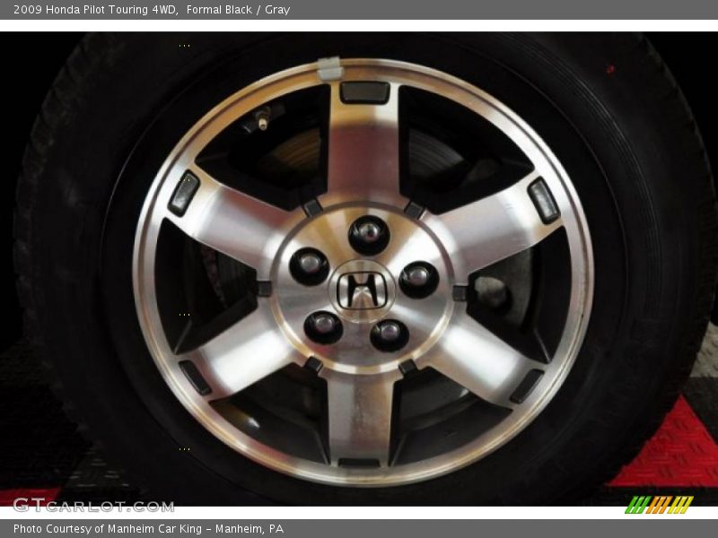 Formal Black / Gray 2009 Honda Pilot Touring 4WD