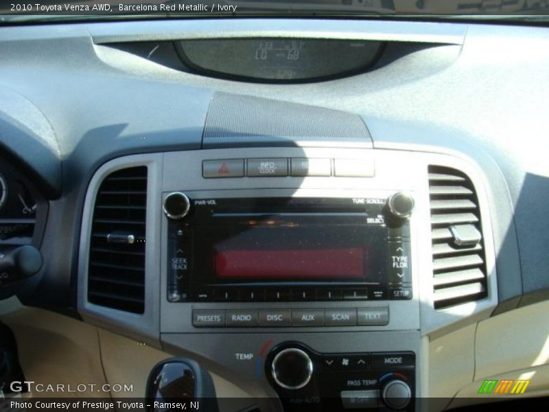 Barcelona Red Metallic / Ivory 2010 Toyota Venza AWD