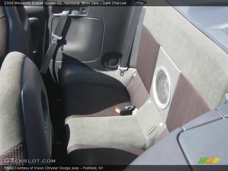 Northstar White Satin / Dark Charcoal 2009 Mitsubishi Eclipse Spyder GS