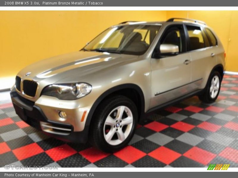 Platinum Bronze Metallic / Tobacco 2008 BMW X5 3.0si