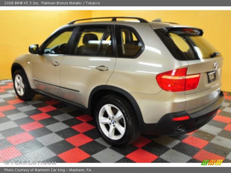 Platinum Bronze Metallic / Tobacco 2008 BMW X5 3.0si