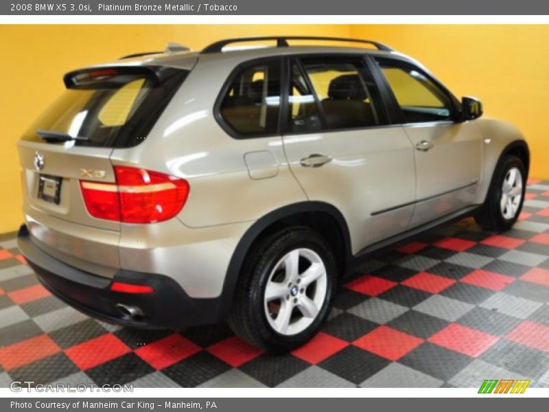 Platinum Bronze Metallic / Tobacco 2008 BMW X5 3.0si