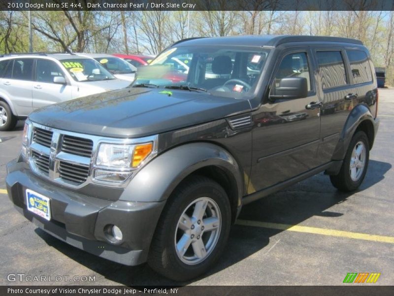Dark Charcoal Pearl / Dark Slate Gray 2010 Dodge Nitro SE 4x4