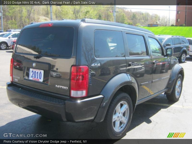 Dark Charcoal Pearl / Dark Slate Gray 2010 Dodge Nitro SE 4x4