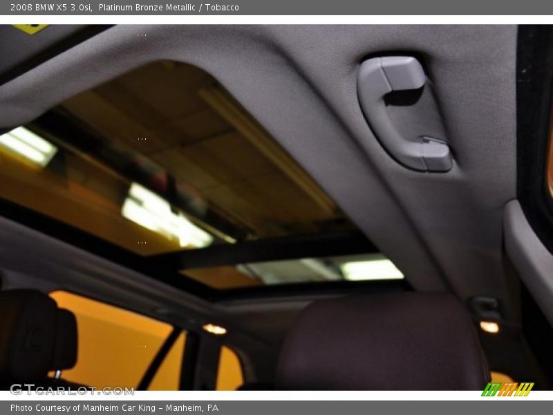 Platinum Bronze Metallic / Tobacco 2008 BMW X5 3.0si