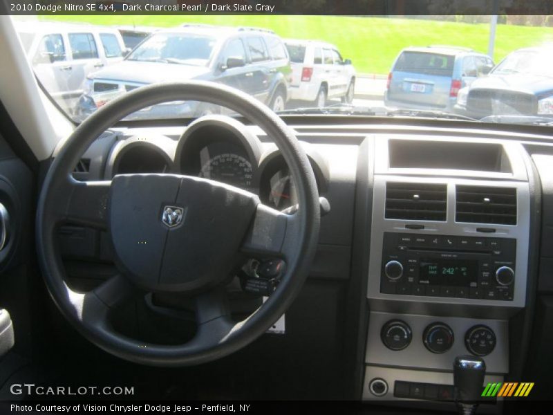Dark Charcoal Pearl / Dark Slate Gray 2010 Dodge Nitro SE 4x4