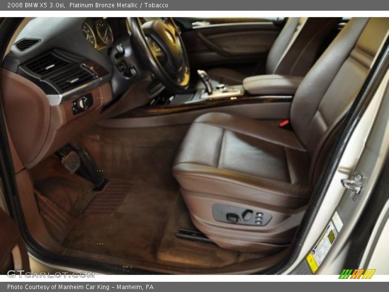 Platinum Bronze Metallic / Tobacco 2008 BMW X5 3.0si