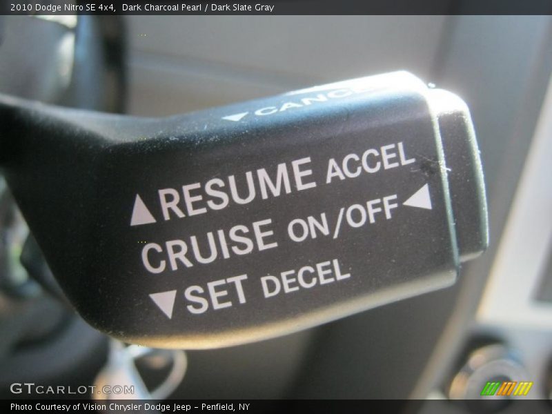 Dark Charcoal Pearl / Dark Slate Gray 2010 Dodge Nitro SE 4x4