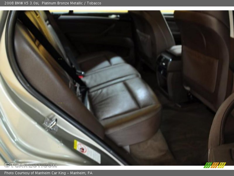 Platinum Bronze Metallic / Tobacco 2008 BMW X5 3.0si