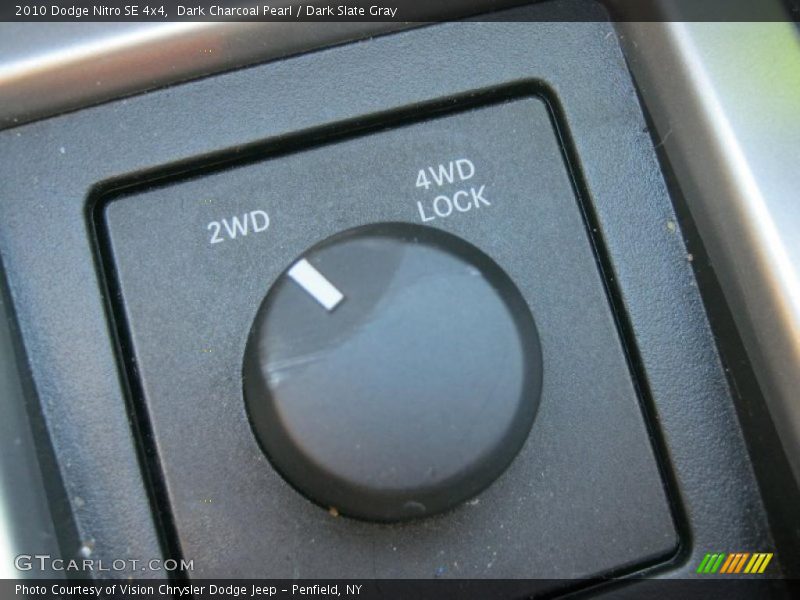 Dark Charcoal Pearl / Dark Slate Gray 2010 Dodge Nitro SE 4x4