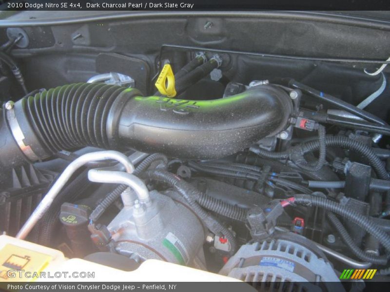 Dark Charcoal Pearl / Dark Slate Gray 2010 Dodge Nitro SE 4x4