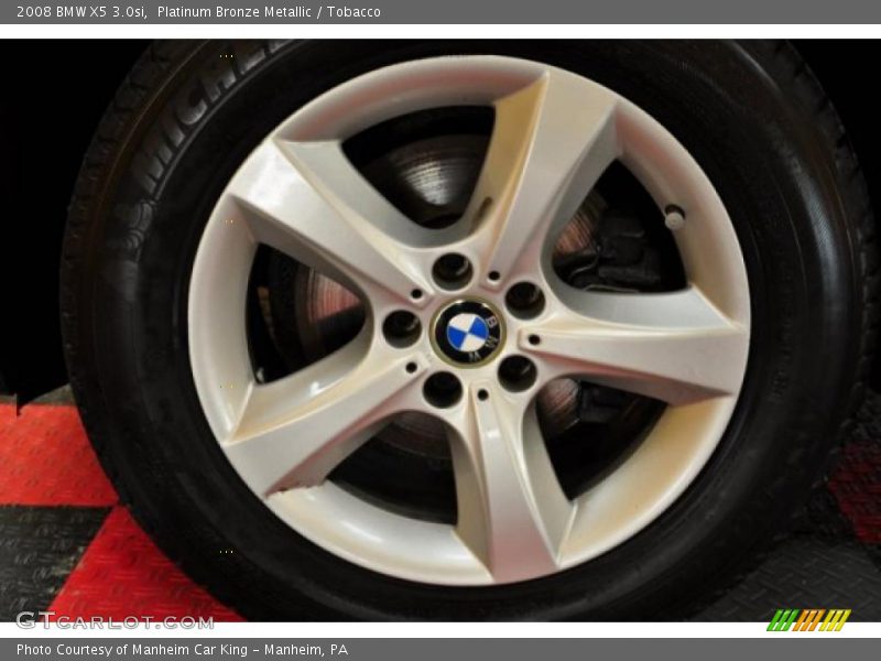 Platinum Bronze Metallic / Tobacco 2008 BMW X5 3.0si